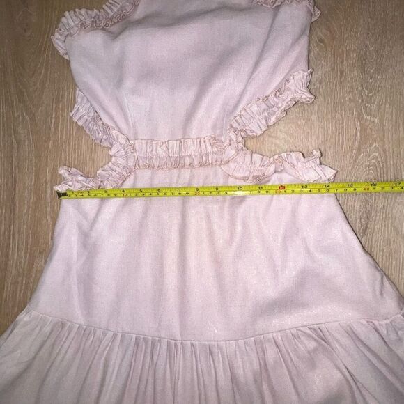 Margo Baridon x Anthropologie Ruffle Accented Halter Tie Maxi Dress, Women’s XS - Picture 8 of 14